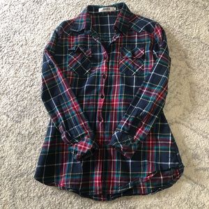 Plaid top
